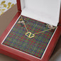 To My Beautiful Soulmate Necklace In Your Eyes I Have Found My Home Clan Shaw Green Modern Tartan Everlasting Love Necklace
