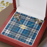 To My Beautiful Soulmate Necklace In Your Eyes I Have Found My Home Clan Roberton Tartan Forever Love Necklace Tartan Gift for Girlfriend Everlasting Love Necklace