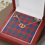 To My Beautiful Soulmate Necklace In Your Eyes I Have Found My Home Clan Galloway Tartan Forever Love Necklace Tartan Gift for Girlfriend Everlasting Love Necklace