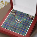 To My Beautiful Soulmate Necklace In Your Eyes I Have Found My Home Clan US Marine Tartan Everlasting Love Necklace