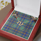 To My Beautiful Soulmate Necklace In Your Eyes I Have Found My Home Clan US Marine Tartan Everlasting Love Necklace