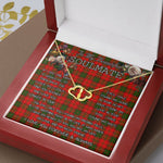 To My Beautiful Soulmate Necklace In Your Eyes I Have Found My Home Clan Adair Tartan Everlasting Love Necklace