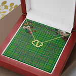 To My Beautiful Soulmate Necklace In Your Eyes I Have Found My Home Clan Galloway Hunting Tartan Forever Love Necklace Tartan Gift for Girlfriend Everlasting Love Necklace