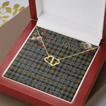 To My Beautiful Soulmate Necklace In Your Eyes I Have Found My Home Clan Campbell Argyll Weathered Tartan Everlasting Love Necklace