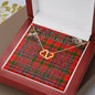 To My Beautiful Soulmate Necklace In Your Eyes I Have Found My Home Clan Munro Tartan Forever Love Necklace Tartan Gift for Girlfriend Everlasting Love Necklace
