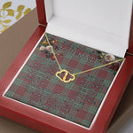 To My Beautiful Soulmate Necklace In Your Eyes I Have Found My Home Clan MacGregor Hunting Ancient Tartan Forever Love Necklace Tartan Gift for Girlfriend Everlasting Love Necklace