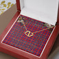 To My Beautiful Soulmate Necklace In Your Eyes I Have Found My Home Clan Hamilton Modern Tartan Everlasting Love Necklace