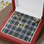To My Beautiful Soulmate Necklace In Your Eyes I Have Found My Home Clan Gordon Dress Modern Tartan Forever Love Necklace Tartan Gift for Girlfriend Everlasting Love Necklace
