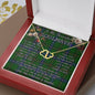 To My Beautiful Soulmate Necklace In Your Eyes I Have Found My Home Clan Henderson Modern Tartan Everlasting Love Necklace