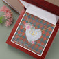 Gift To My Beautiful Girlfriend Valentine Necklace For Soulmate Anniversary Clan Robertson Ancient Tartan Everlasting Love Necklace,valentine necklace, necklace girlfriend, necklace for wife, cute necklaces for girlfriend, jewelry for girlfriend, to my soulmate necklace, to my future wife necklace,