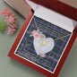Gift To My Beautiful Girlfriend Valentine Necklace For Soulmate Anniversary Clan Hunter Tartan Everlasting Love Necklace,valentine necklace, necklace girlfriend, necklace for wife, cute necklaces for girlfriend, jewelry for girlfriend, to my soulmate necklace, to my future wife necklace,