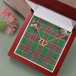 To My Beautiful Soulmate Necklace In Your Eyes I Have Found My Home Clan Muirhead Tartan Forever Love Necklace Tartan Gift for Girlfriend Everlasting Love Necklace