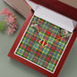 To My Beautiful Soulmate Necklace In Your Eyes I Have Found My Home Clan Dundee Tartan Forever Love Necklace Tartan Gift for Girlfriend Everlasting Love Necklace