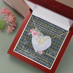 Gift To My Beautiful Girlfriend Valentine Necklace For Soulmate Anniversary Clan Campbell Faded Tartan Everlasting Love Necklace,valentine necklace, necklace girlfriend, necklace for wife, cute necklaces for girlfriend, jewelry for girlfriend, to my soulmate necklace, to my future wife necklace,