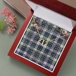 To My Beautiful Soulmate Necklace In Your Eyes I Have Found My Home Clan Meldrum Gordon Tartan Forever Love Necklace Tartan Gift for Girlfriend Everlasting Love Necklace