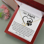 Mom Necklace - To My Dog Mom - Love You Always And Forever - Mother's Day Gift, Mother's Day Everlasting Love Necklace