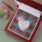 Gift To My Beautiful Girlfriend Valentine Necklace For Soulmate Anniversary Clan Trotter Tartan Everlasting Love Necklace,valentine necklace, necklace girlfriend, necklace for wife, cute necklaces for girlfriend, jewelry for girlfriend, to my soulmate necklace, to my future wife necklace,