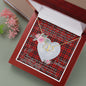 Gift To My Beautiful Girlfriend Valentine Necklace For Soulmate Anniversary Clan Hogg Tartan Everlasting Love Necklace,valentine necklace, necklace girlfriend, necklace for wife, cute necklaces for girlfriend, jewelry for girlfriend, to my soulmate necklace, to my future wife necklace,
