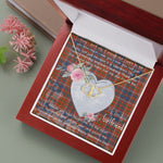Gift To My Beautiful Girlfriend Valentine Necklace For Soulmate Anniversary Clan Cameron Of Lochiel Ancient Tartan Everlasting Love Necklace,valentine necklace, necklace girlfriend, necklace for wife, cute necklaces for girlfriend, jewelry for girlfriend, to my soulmate necklace, to my future wife necklace,