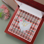Gift To My Beautiful Girlfriend Valentine Necklace For Soulmate Anniversary Clan Renton Tartan Everlasting Love Necklace,valentine necklace, necklace girlfriend, necklace for wife, cute necklaces for girlfriend, jewelry for girlfriend, to my soulmate necklace, to my future wife necklace,