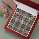 To My Beautiful Soulmate Necklace In Your Eyes I Have Found My Home Clan MacDuff Dress Ancient Tartan Forever Love Necklace Tartan Gift for Girlfriend Everlasting Love Necklace