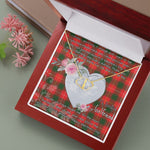 Gift To My Beautiful Girlfriend Valentine Necklace For Soulmate Anniversary Clan MacPhee Tartan Everlasting Love Necklace,valentine necklace, necklace girlfriend, necklace for wife, cute necklaces for girlfriend, jewelry for girlfriend, to my soulmate necklace, to my future wife necklace,