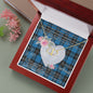Gift To My Beautiful Girlfriend Valentine Necklace For Soulmate Anniversary Clan Ramsay Ancient Tartan Everlasting Love Necklace,valentine necklace, necklace girlfriend, necklace for wife, cute necklaces for girlfriend, jewelry for girlfriend, to my soulmate necklace, to my future wife necklace,