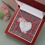Gift To My Beautiful Girlfriend Valentine Necklace For Soulmate Anniversary Clan Shaw Tartan Everlasting Love Necklace,valentine necklace, necklace girlfriend, necklace for wife, cute necklaces for girlfriend, jewelry for girlfriend, to my soulmate necklace, to my future wife necklace,