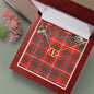 To My Beautiful Soulmate Necklace In Your Eyes I Have Found My Home Clan Duke Of Rothesay Tartan Forever Love Necklace Tartan Gift for Girlfriend Everlasting Love Necklace