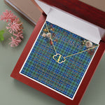 To My Beautiful Soulmate Necklace In Your Eyes I Have Found My Home Clan Falconer Tartan Everlasting Love Necklace