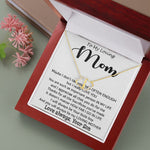 To My Loving Mom - Important Person In My Life Mother's Day Gift From Son Necklace, Mother's Day Everlasting Love Necklace