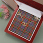 To My Beautiful Soulmate Necklace In Your Eyes I Have Found My Home Clan Dalrymple Orginal Tartan Forever Love Necklace Tartan Gift for Girlfriend Everlasting Love Necklace