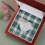 Gift To My Beautiful Girlfriend Valentine Necklace For Soulmate Anniversary Clan Campbell Dress Tartan Everlasting Love Necklace,valentine necklace, necklace girlfriend, necklace for wife, cute necklaces for girlfriend, jewelry for girlfriend, to my soulmate necklace, to my future wife necklace,