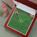 To My Beautiful Soulmate Necklace In Your Eyes I Have Found My Home Clan Galloway Hunting Tartan Forever Love Necklace Tartan Gift for Girlfriend Everlasting Love Necklace