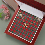 To My Beautiful Soulmate Necklace In Your Eyes I Have Found My Home Clan Gordon of Abergeldie Tartan Forever Love Necklace Tartan Gift for Girlfriend Everlasting Love Necklace