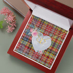 Gift To My Beautiful Girlfriend Valentine Necklace For Soulmate Anniversary Clan Ogilvie Of Airlie Ancient Tartan Everlasting Love Necklace,valentine necklace, necklace girlfriend, necklace for wife, cute necklaces for girlfriend, jewelry for girlfriend, to my soulmate necklace, to my future wife necklace,