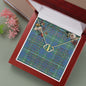 To My Beautiful Soulmate Necklace In Your Eyes I Have Found My Home Clan MacIntyre Hunting Ancient Tartan Forever Love Necklace Tartan Gift for Girlfriend Everlasting Love Necklace
