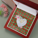 Gift To My Beautiful Girlfriend Valentine Necklace For Soulmate Anniversary Clan Callander Tartan Everlasting Love Necklace,valentine necklace, necklace girlfriend, necklace for wife, cute necklaces for girlfriend, jewelry for girlfriend, to my soulmate necklace, to my future wife necklace,