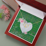 Gift To My Beautiful Girlfriend Valentine Necklace For Soulmate Anniversary Clan Masterton Tartan Everlasting Love Necklace,valentine necklace, necklace girlfriend, necklace for wife, cute necklaces for girlfriend, jewelry for girlfriend, to my soulmate necklace, to my future wife necklace,