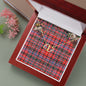 To My Beautiful Soulmate Necklace In Your Eyes I Have Found My Home Clan Meikle Tartan Forever Love Necklace Tartan Gift for Girlfriend Everlasting Love Necklace
