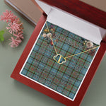 To My Beautiful Soulmate Necklace In Your Eyes I Have Found My Home Clan Porterfield Tartan Everlasting Love Necklace