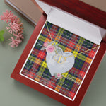 Gift To My Beautiful Girlfriend Valentine Necklace For Soulmate Anniversary Clan Masterton Bcn Tartan Everlasting Love Necklace,valentine necklace, necklace girlfriend, necklace for wife, cute necklaces for girlfriend, jewelry for girlfriend, to my soulmate necklace, to my future wife necklace,