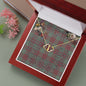 To My Beautiful Soulmate Necklace In Your Eyes I Have Found My Home Clan MacGregor Hunting Ancient Tartan Forever Love Necklace Tartan Gift for Girlfriend Everlasting Love Necklace