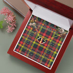 To My Beautiful Soulmate Necklace In Your Eyes I Have Found My Home Clan Buchanan Modern Tartan Everlasting Love Necklace
