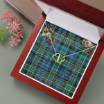 To My Beautiful Soulmate Necklace In Your Eyes I Have Found My Home Clan Arbuthnott Hunting Tartan Everlasting Love Necklace