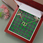 To My Beautiful Soulmate Necklace In Your Eyes I Have Found My Home Clan Elphinstone Hunting Tartan Everlasting Love Necklace