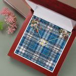 To My Beautiful Soulmate Necklace In Your Eyes I Have Found My Home Clan Roberton Tartan Forever Love Necklace Tartan Gift for Girlfriend Everlasting Love Necklace