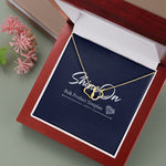 Scotstee Shop - Tartan Gift for Girlfriend Everlasting Love Necklace