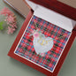 Gift To My Beautiful Girlfriend Valentine Necklace For Soulmate Anniversary Clan Pitblado Tartan Everlasting Love Necklace,valentine necklace, necklace girlfriend, necklace for wife, cute necklaces for girlfriend, jewelry for girlfriend, to my soulmate necklace, to my future wife necklace,