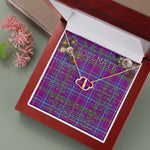 To My Beautiful Soulmate Necklace In Your Eyes I Have Found My Home Clan Jackson Tartan Everlasting Love Necklace